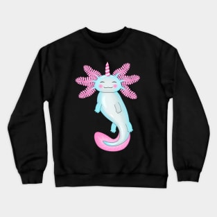 Legendary Unicorn Axolotl Crewneck Sweatshirt